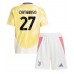 Maillot de foot Juventus Andrea Cambiaso #27 Extérieur vêtements enfant 2024-25 Manches Courtes (+ pantalon court)